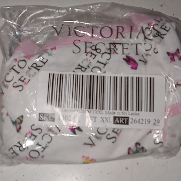 Victoria Secret PINK- Logo Butterflies & Flower Garden Bikini- XXL - Picture 4 of 4